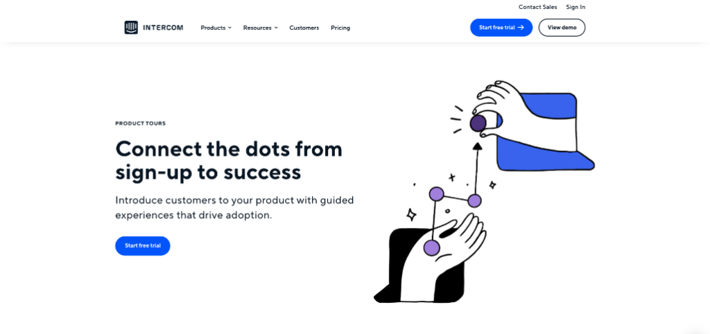 Product Tours（INTERCOM）